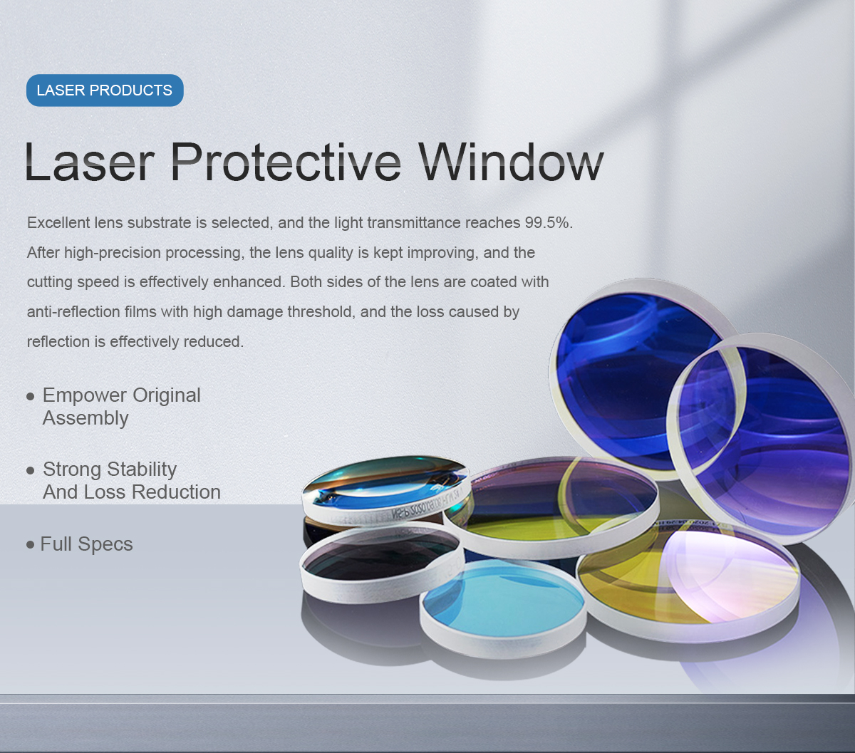 laser protective window